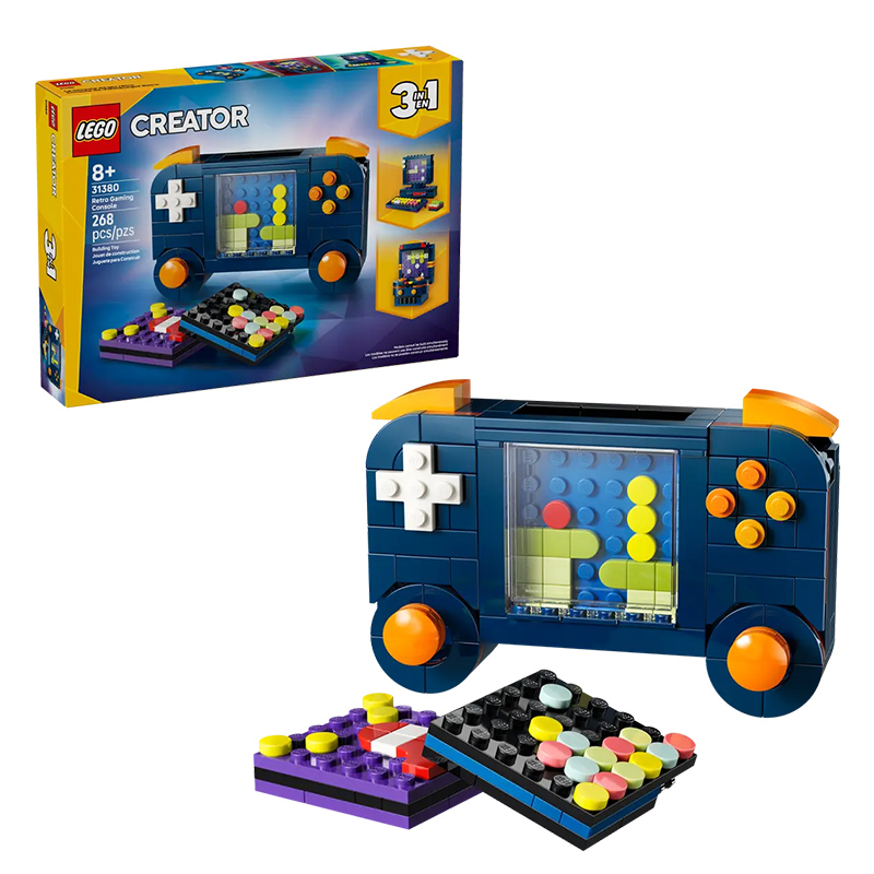 Gaming Console Vintage - LEGO Creator 3 en 1, Bloques