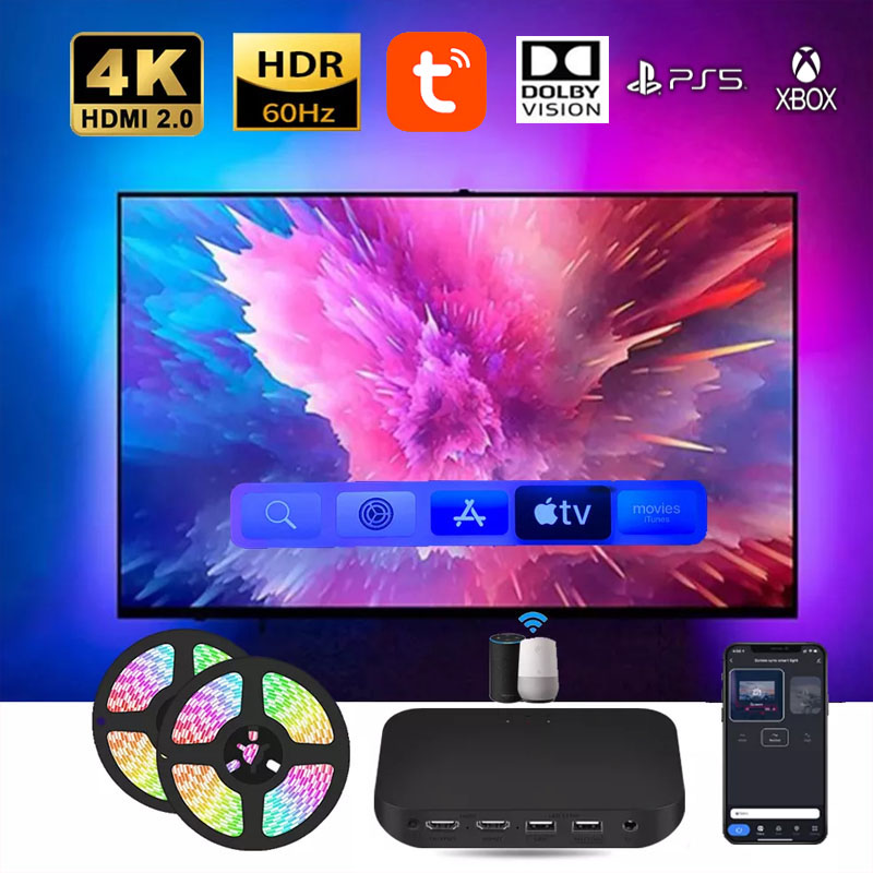 Hdmi Cable 2.1 - Retroiluminación Led de TV ambiental inteligente