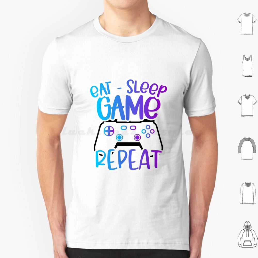 Gaming Console Com - Camiseta de algodón 6xl para comer,