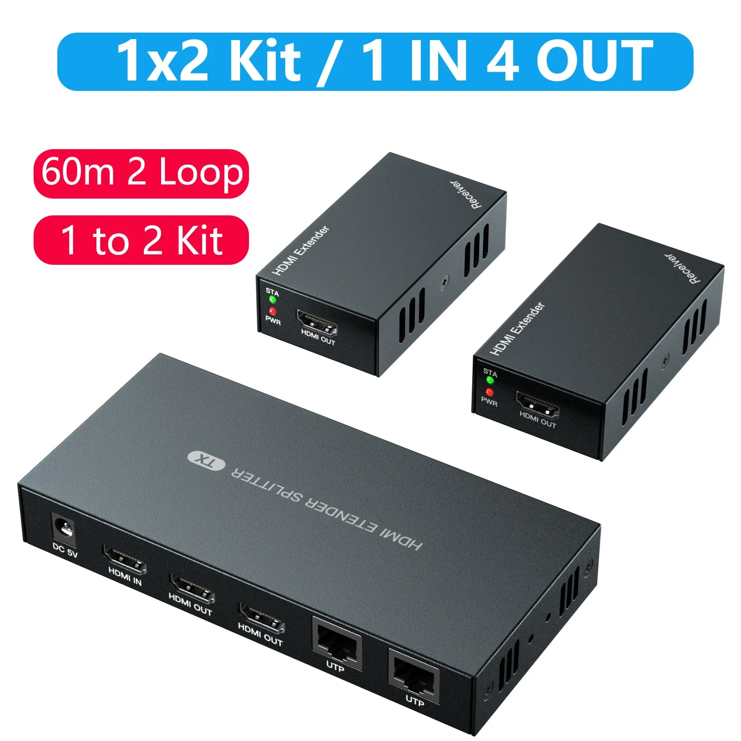 Hdmi Cable 2.1 - Extensor HDMI Ethernet 1080P por cable