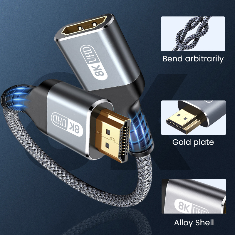 Cable de extensión HDMI 8K Cab - Hdmi Cable 2.1 reseña y precio