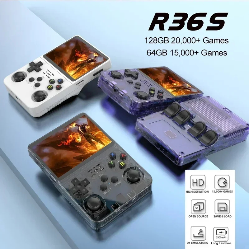 Consola de Juegos Retro R36S d - Gaming Console Handheld Best reseña y precio