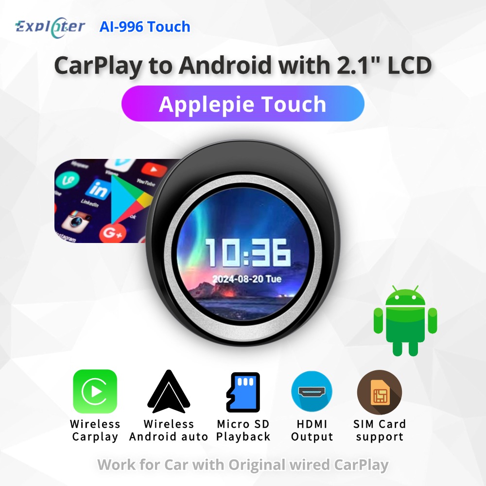 EXPLOTER ApplePie Touch CarPla - Hdmi Cable 2.1 reseña y precio