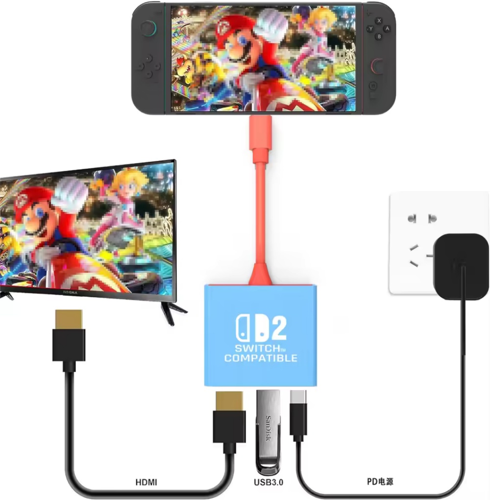 Para Switch 1 2 Cable de proye - Hdmi Cable 2.1 reseña y precio