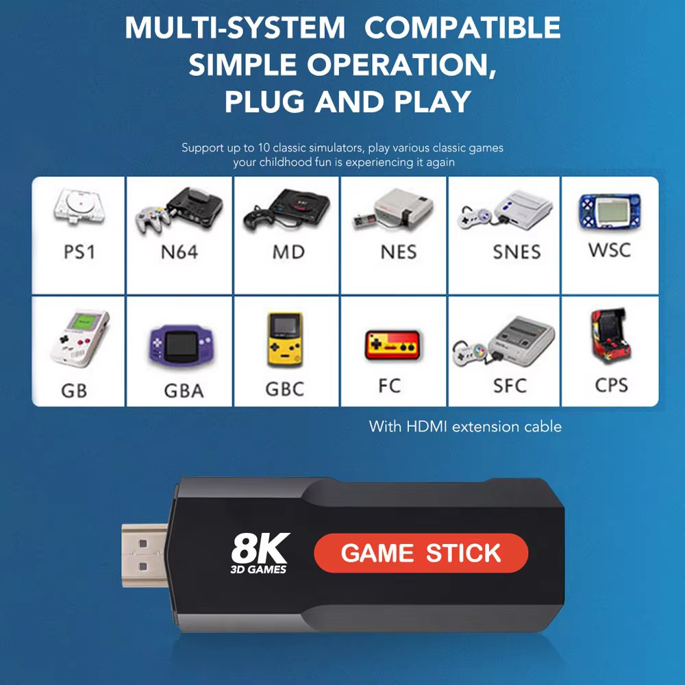 Consola de Juegos X2 Game Stic - Console Gaming Steam reseña y precio