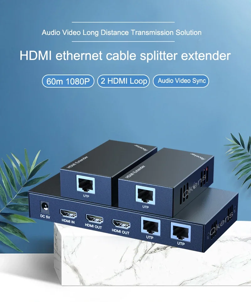 Extensor HDMI Ethernet 1080P p - Hdmi Cable 2.1 reseña y precio