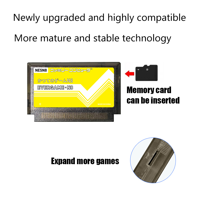 REMANK EVERGAME N8 NES cartuch - Gaming Console Vintage reseña y precio